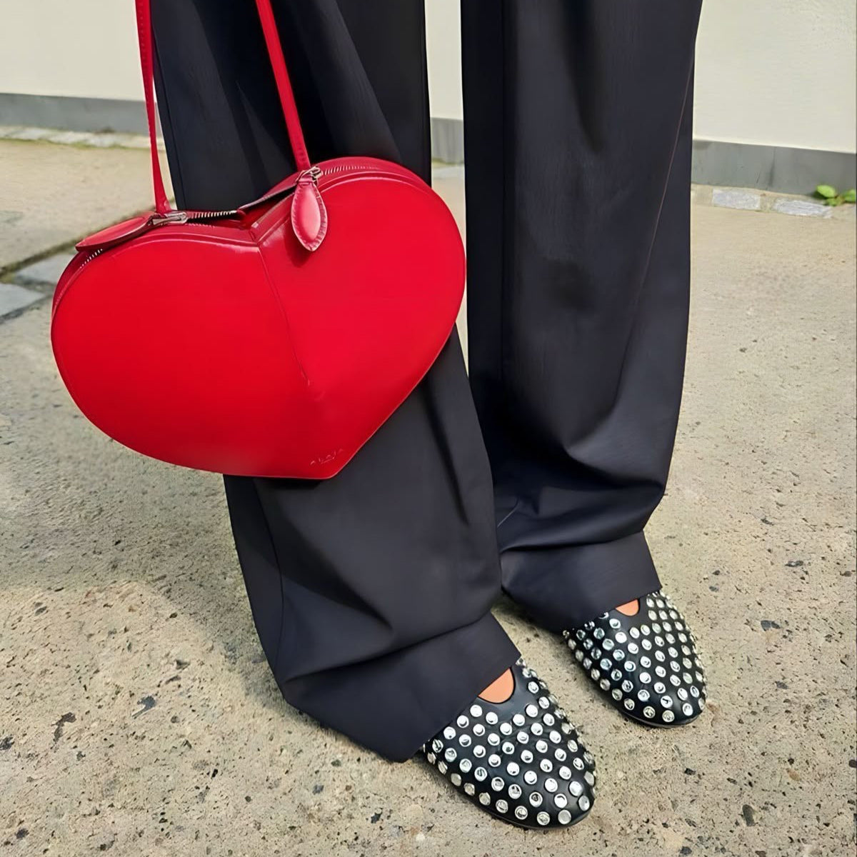 Ivy Studded Flats