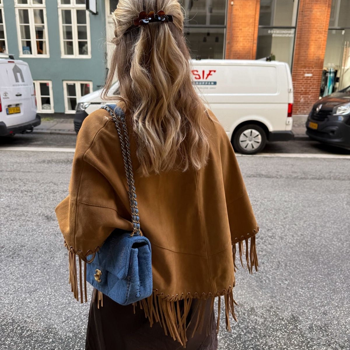 Scarlett Fringe Cape