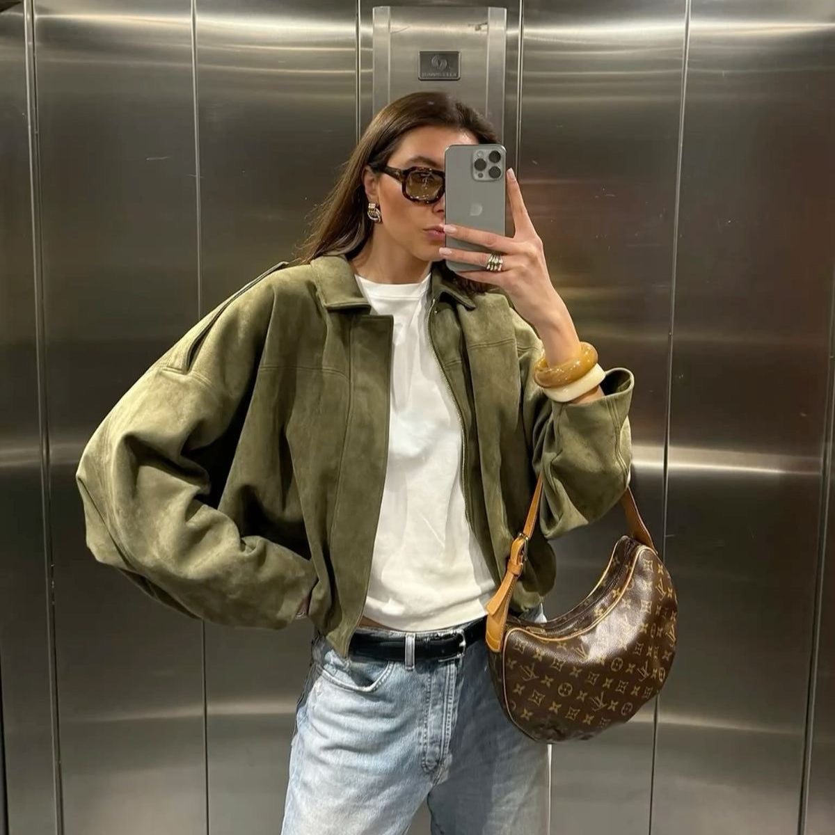 Nora Suede Jacket