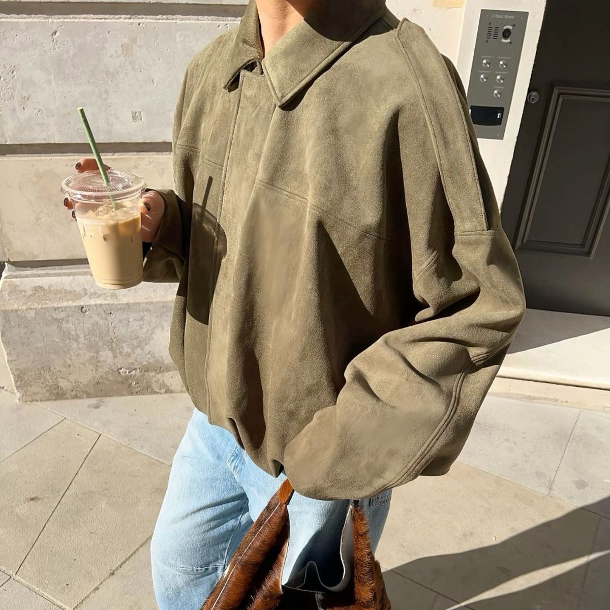 Nora Suede Jacket