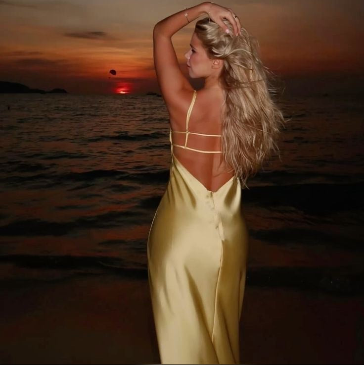 Sophia Satin Dress