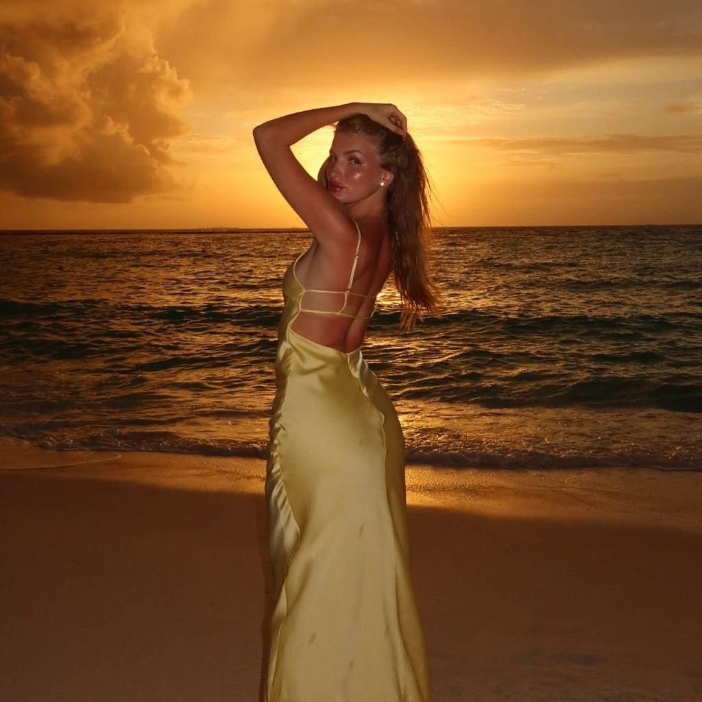 Sophia Satin Dress