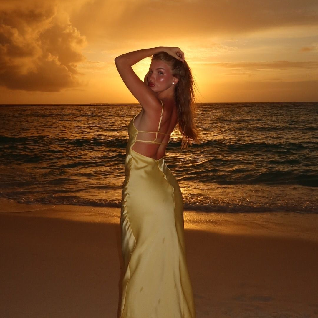 Sophia Satin Dress