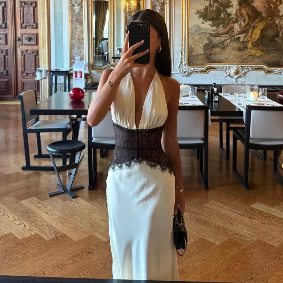 Lucia Satin Gown