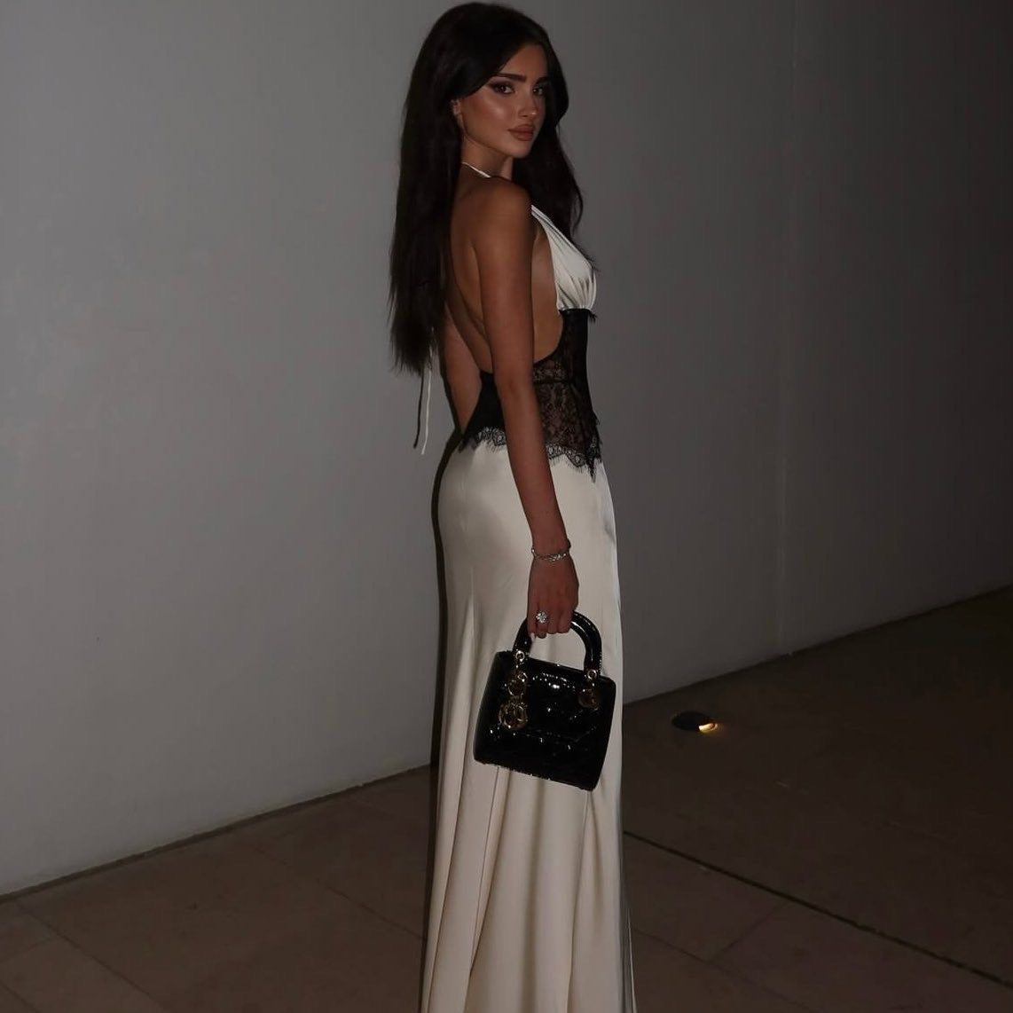 Lucia Satin Gown