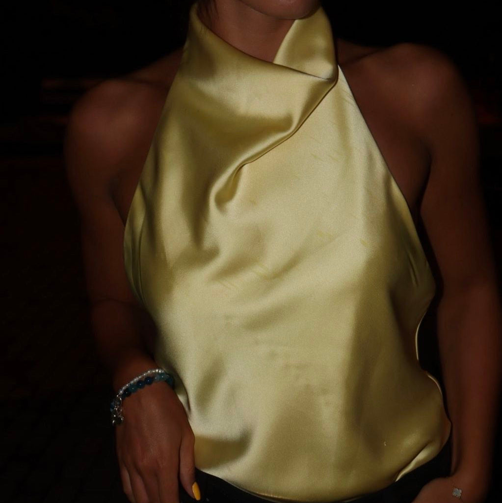 Hannah Satin Top