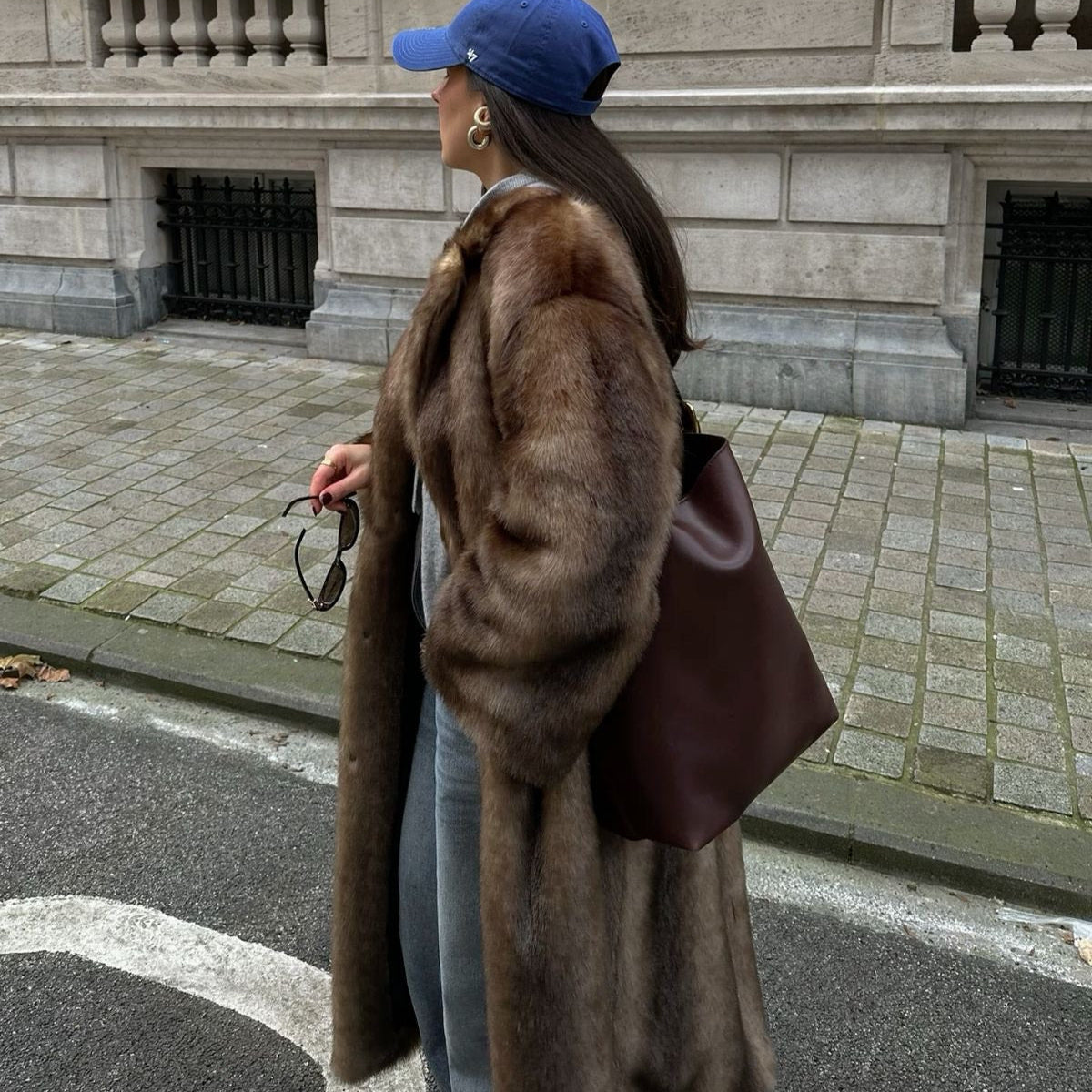 Marina Faux Fur Coat