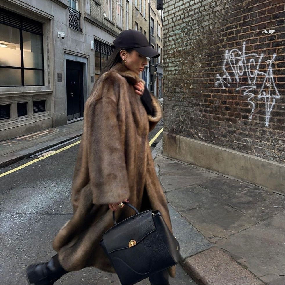 Marina Faux Fur Coat