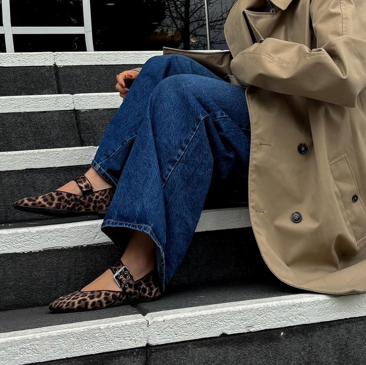 Lea Leopard Flats